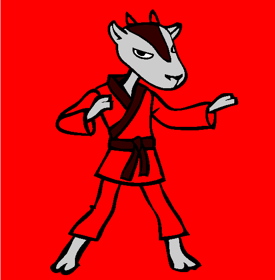 Karate Kid Coloring Page