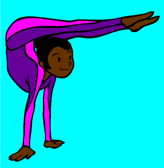 Contortionist Coloring Page