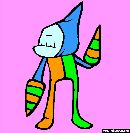 Benny Coloring Page