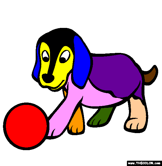 Beagle Coloring Page