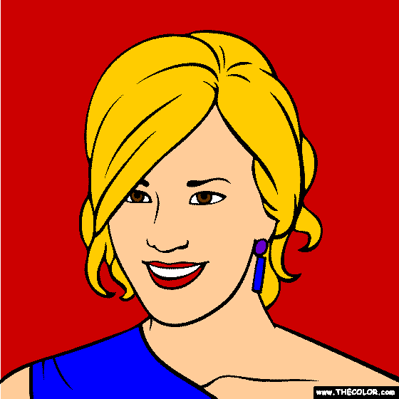 Carrie Underwood Coloring Page