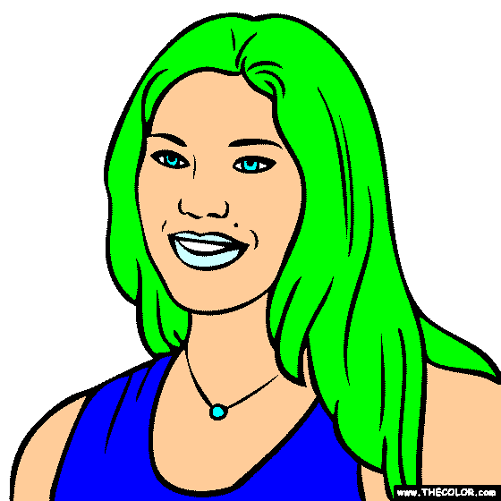 Hope Solo Coloring Page
