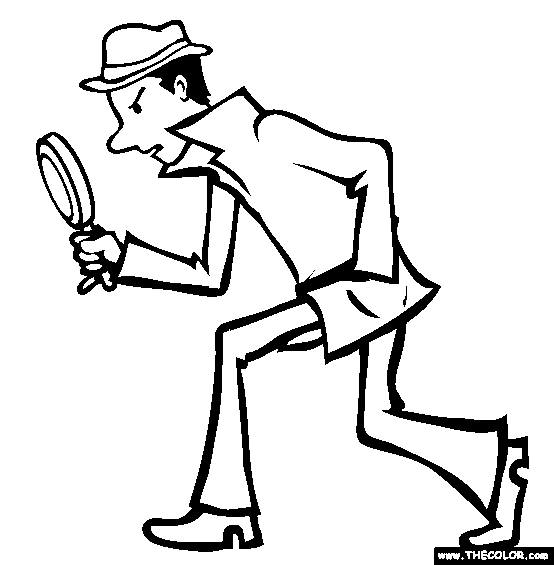 Occupations Online Coloring Pages | Page 1