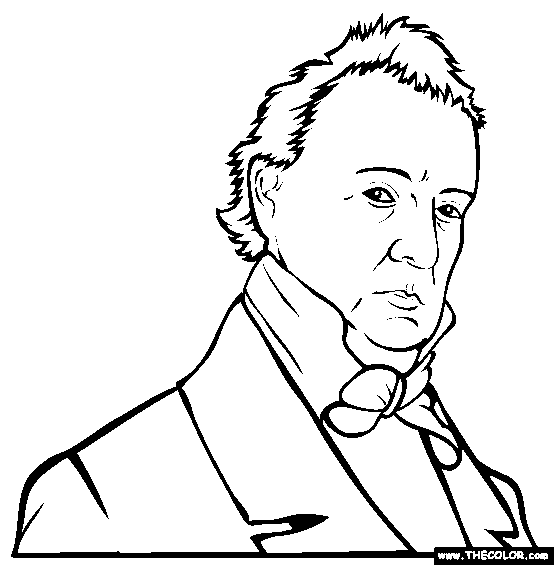 james buchanan coloring pages - photo #5
