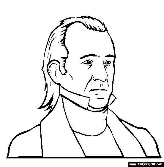 james buchanan coloring pages - photo #23