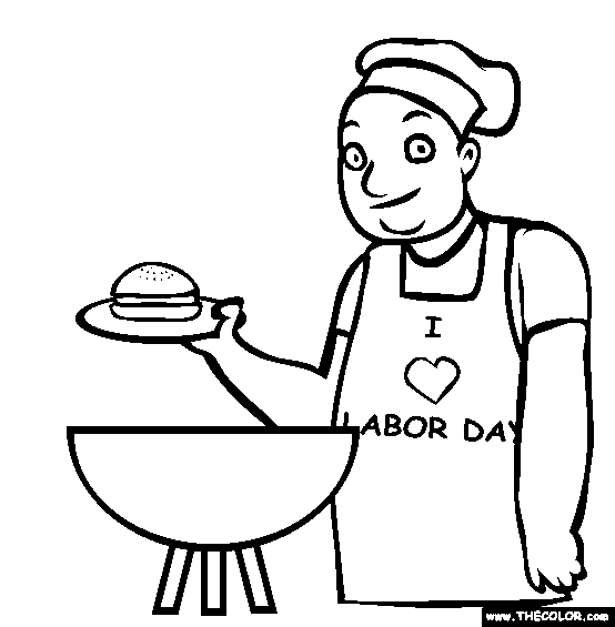 Labor Day coloring pages