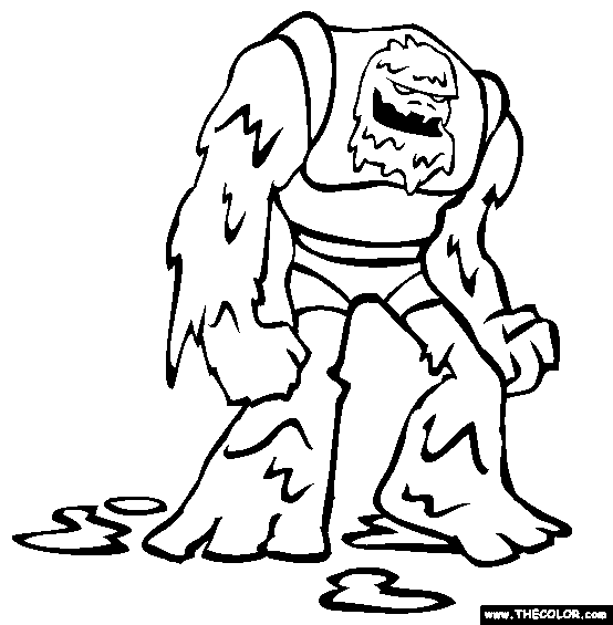 monster dog coloring pages - photo #38