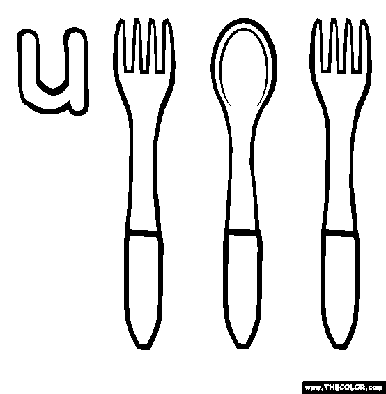 Colouring Pages Kitchen Utensils  coloringpages2019