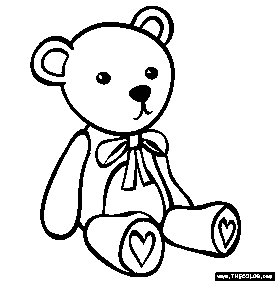 Bear coloring pages