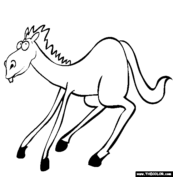year of the horse coloring pages - photo #8