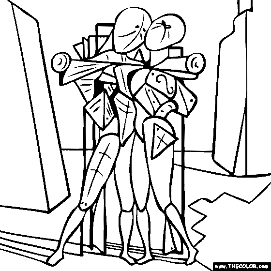 okeefe coloring pages - photo #22