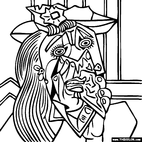 pablo picasso coloring pages - photo #6
