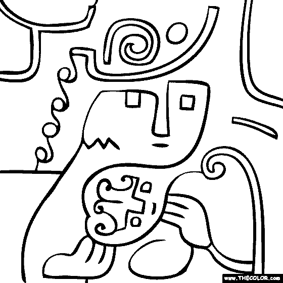 paul klee coloring pages sketch coloring page