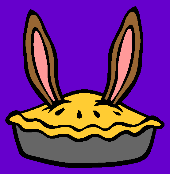Rabbit Ears Pie Coloring Page