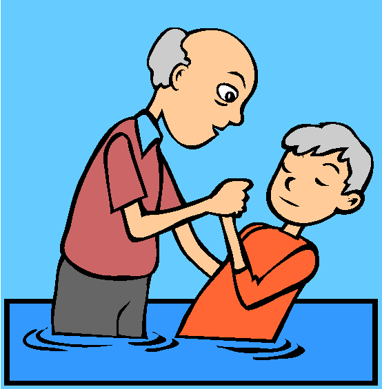 Baptism Coloring Page