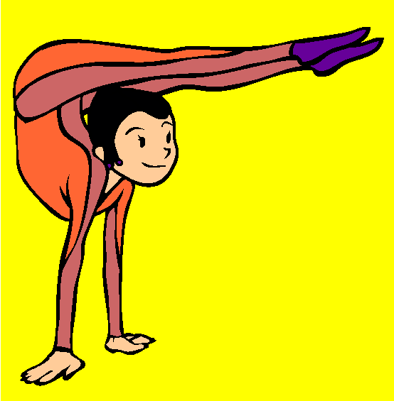 Contortionist Coloring Page