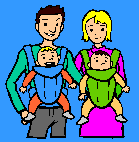 Twins Coloring Page