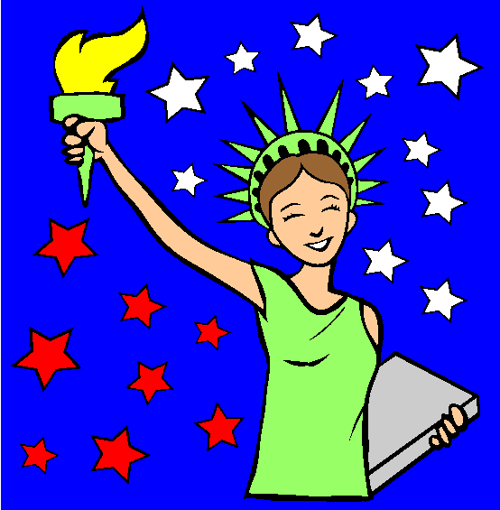 Liberty Coloring Page
