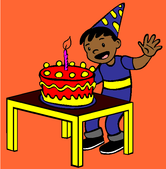 Happy Birthday Coloring Page