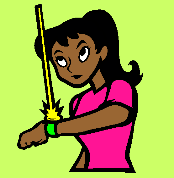 Laser Watch Coloring Page