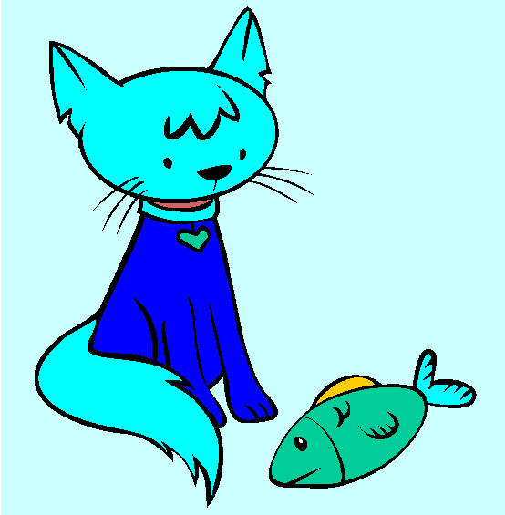 Cat Coloring Page