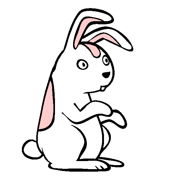 Easter Bunny Coloring Page