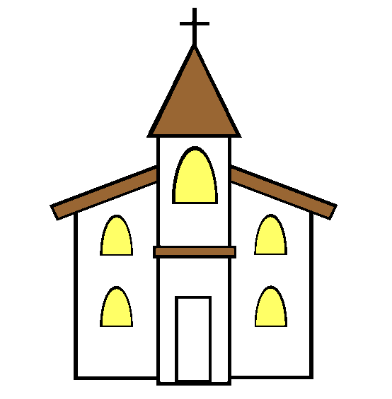Church Coloring Page