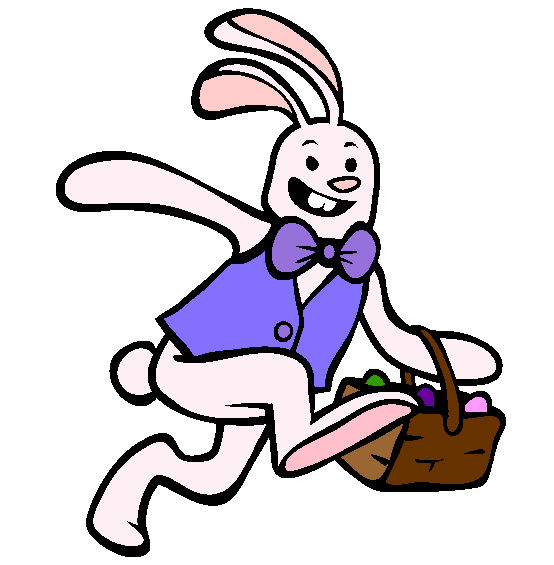 Easter Bunny Coloring Page