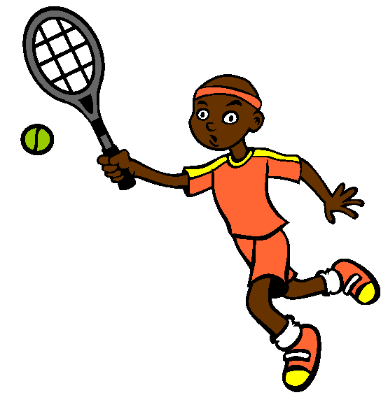 Tennis Coloring Page