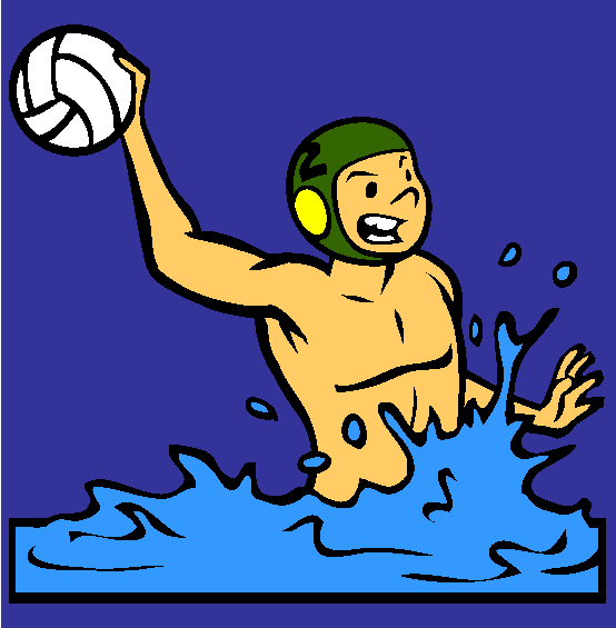 Water Polo Coloring Page