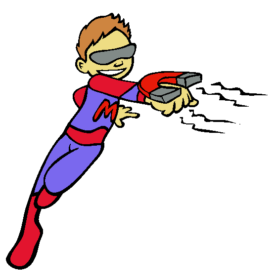 Magnet Boy Coloring Page