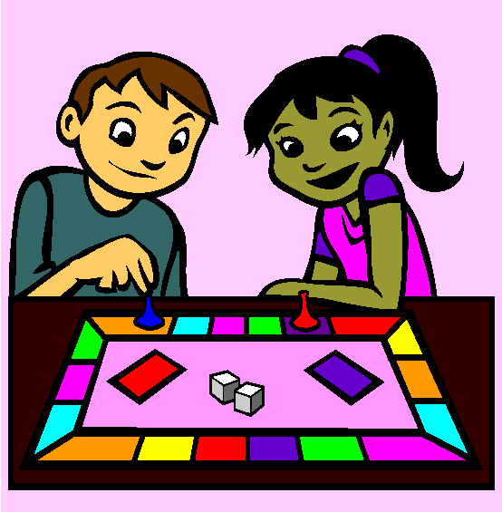 Board Game Coloring Page