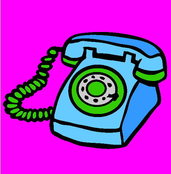 The Telephone Coloring Page