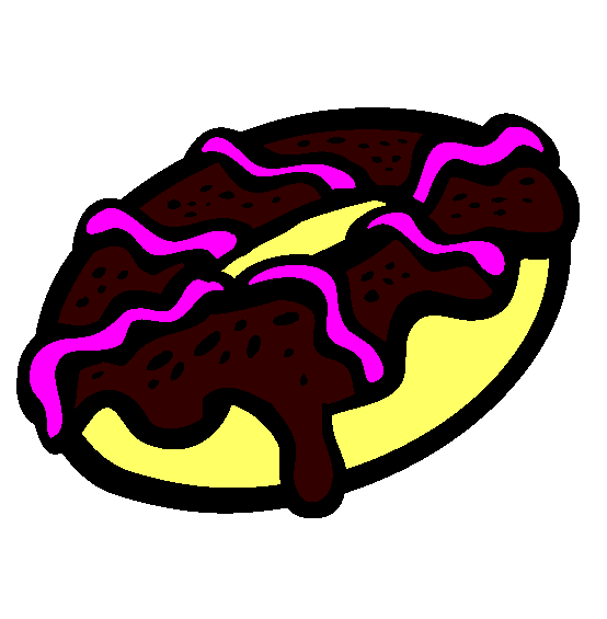 The Doughnut Coloring Page