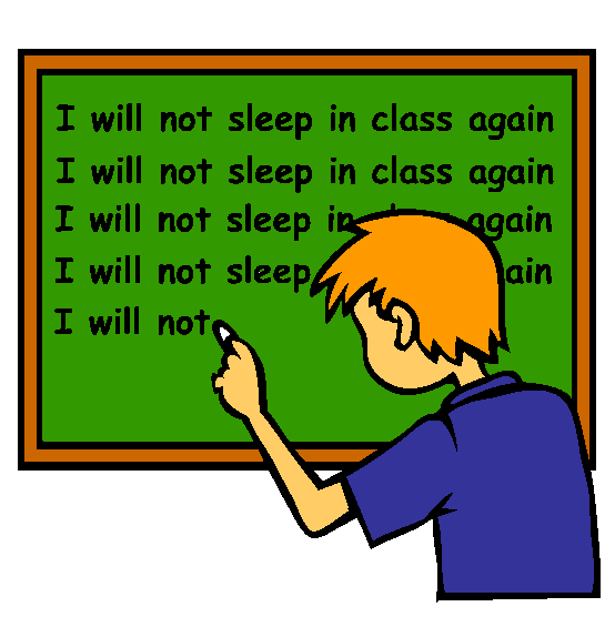 After School Detention Coloring Page
