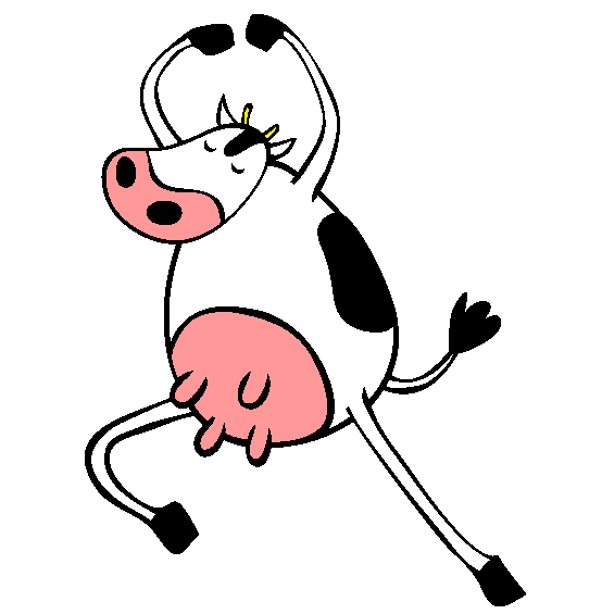 Cow Coloring Page
