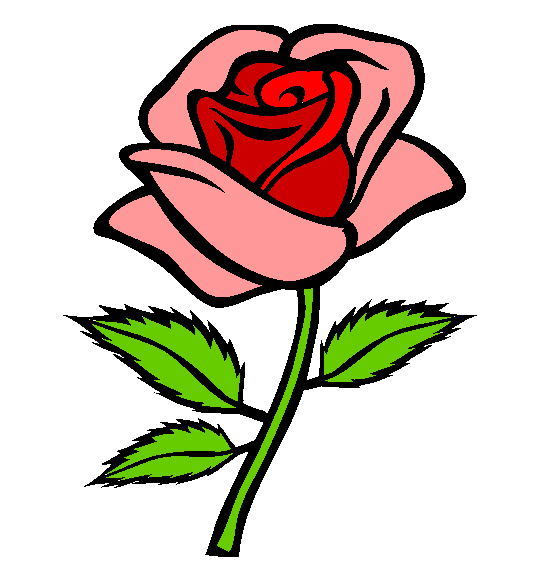Rose Coloring Page