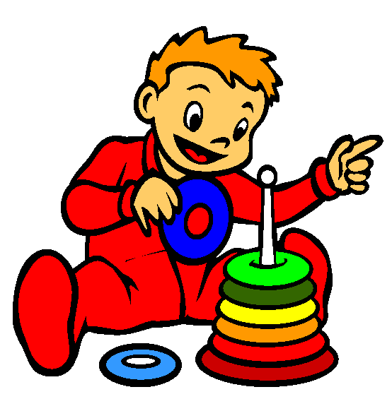 Stacking Rings Coloring Page