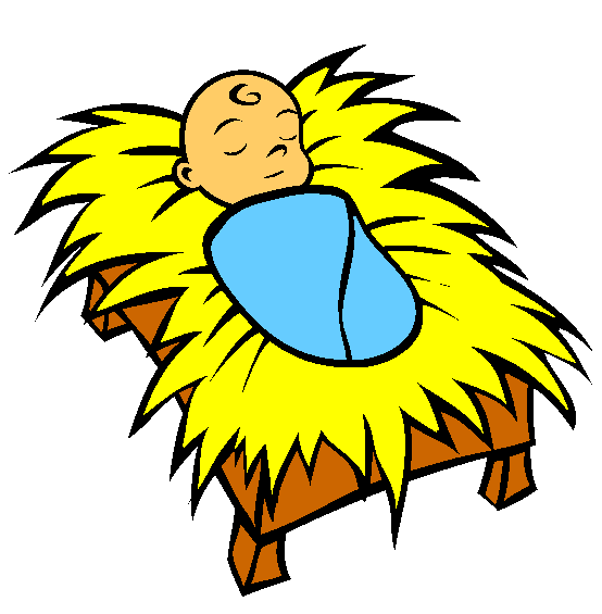 Baby Jesus Coloring Page