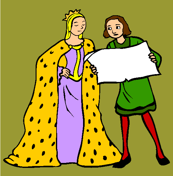 Queen Isabella Coloring Page