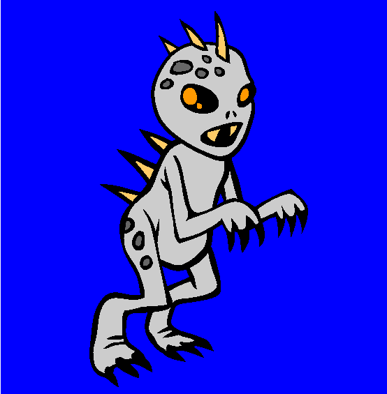 Chupacabra Coloring Page