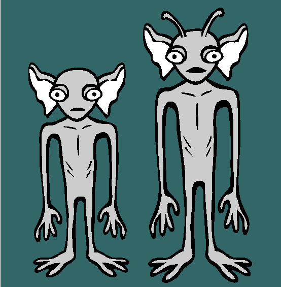 Kelly Hopkinsville Goblin Coloring Page