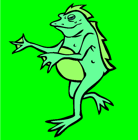 Loveland Frog Coloring Page