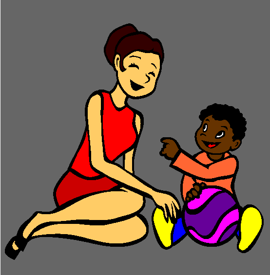 Nanny Coloring Page