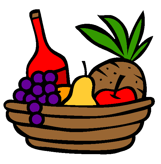 Gift Basket Coloring Page