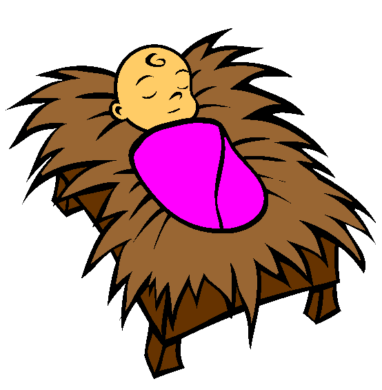 Baby Jesus Coloring Page
