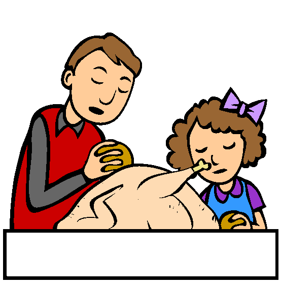 Thanksgiving Prayer, Giving Thanks Coloring Page