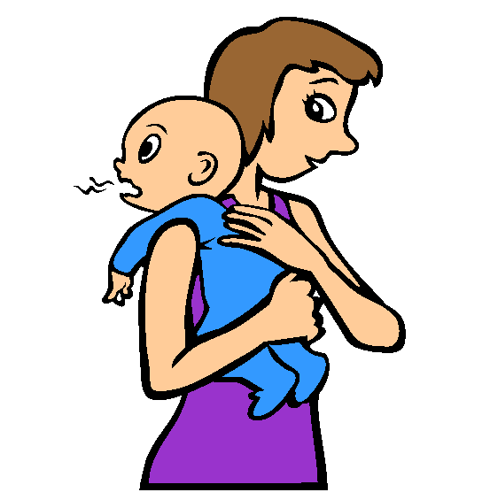 Burping Coloring Page