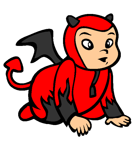 First Halloween Coloring Page