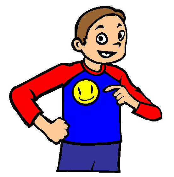 Smile Button Coloring Page